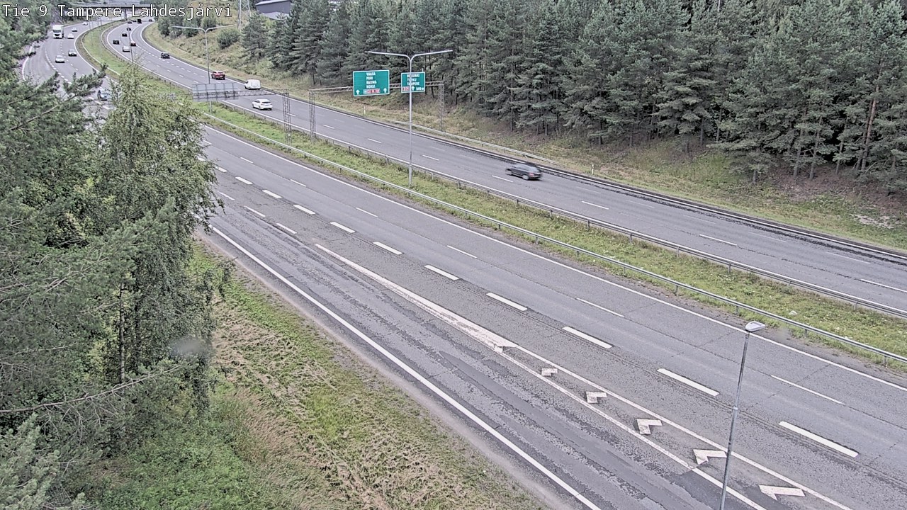 Weather Camera Image Road 9 Tampere, Lahdesjärvi, Tampere, Pirkanmaa