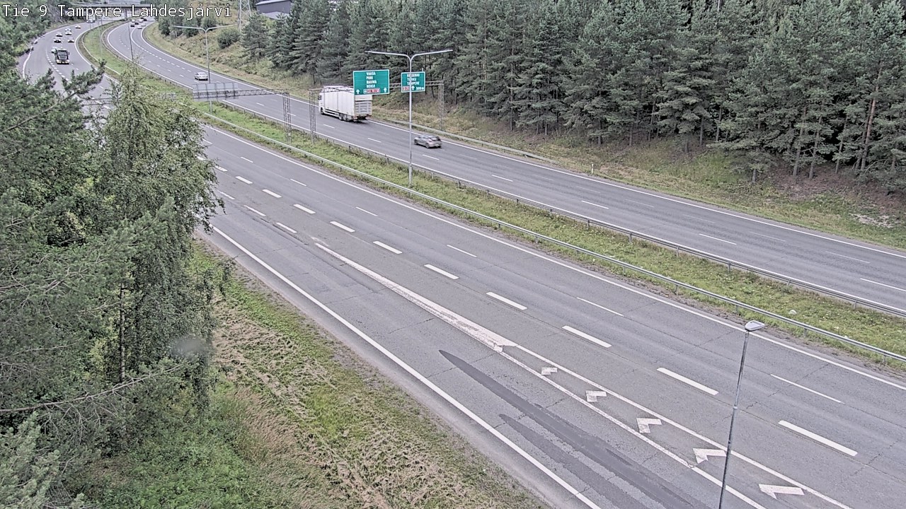 Weather Camera Image Road 9 Tampere, Lahdesjärvi, Tampere, Pirkanmaa