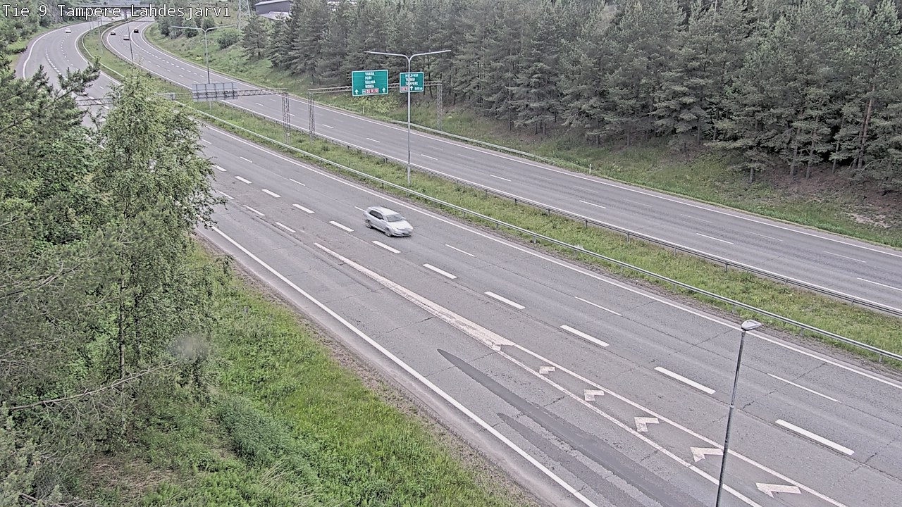 Kelikamerat Kuva Tie 9 Tampere, Lahdesjärvi, Tampere, Pirkanmaa