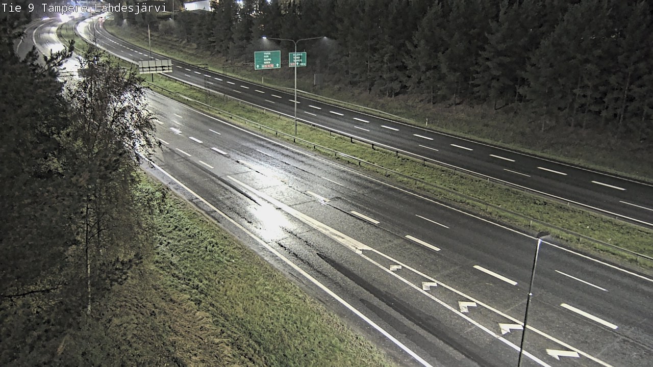 Weather Camera Image Road 9 Tampere, Lahdesjärvi, Tampere, Pirkanmaa
