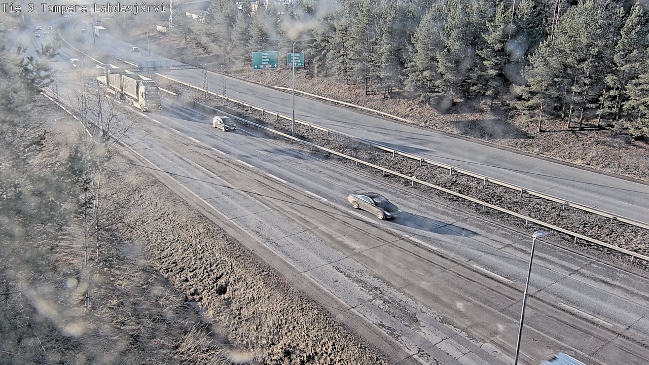 Weather Camera Image Road 9 Tampere, Lahdesjärvi, Tampere, Pirkanmaa