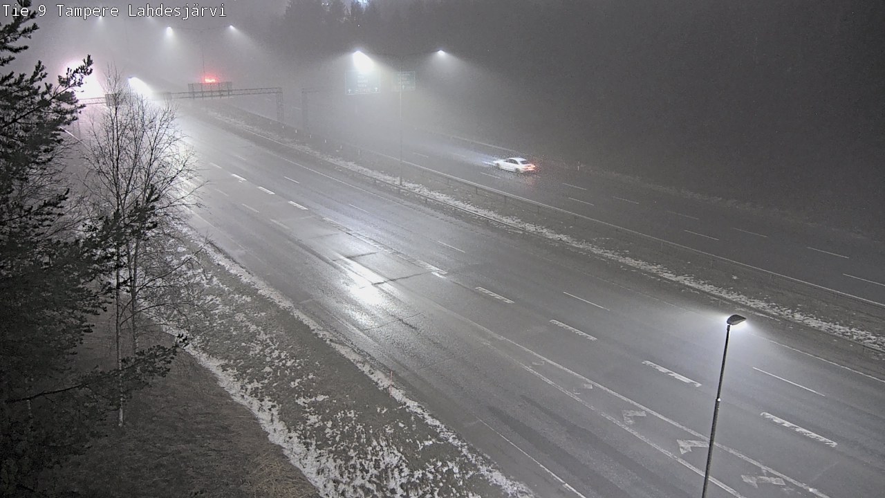 Weather Camera Image Väg 9 Tammerfors, Lahdesjärvi, Tampere, Pirkanmaa