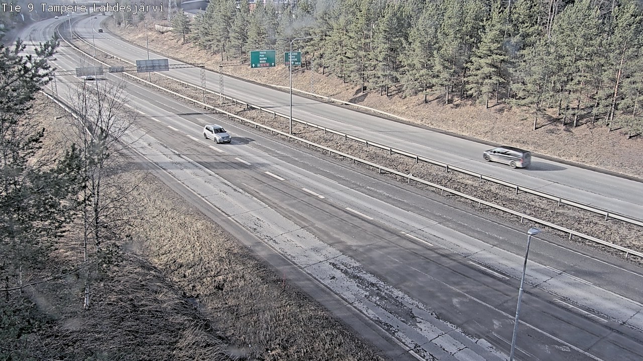 Weather Camera Image Road 9 Tampere, Lahdesjärvi, Tampere, Pirkanmaa