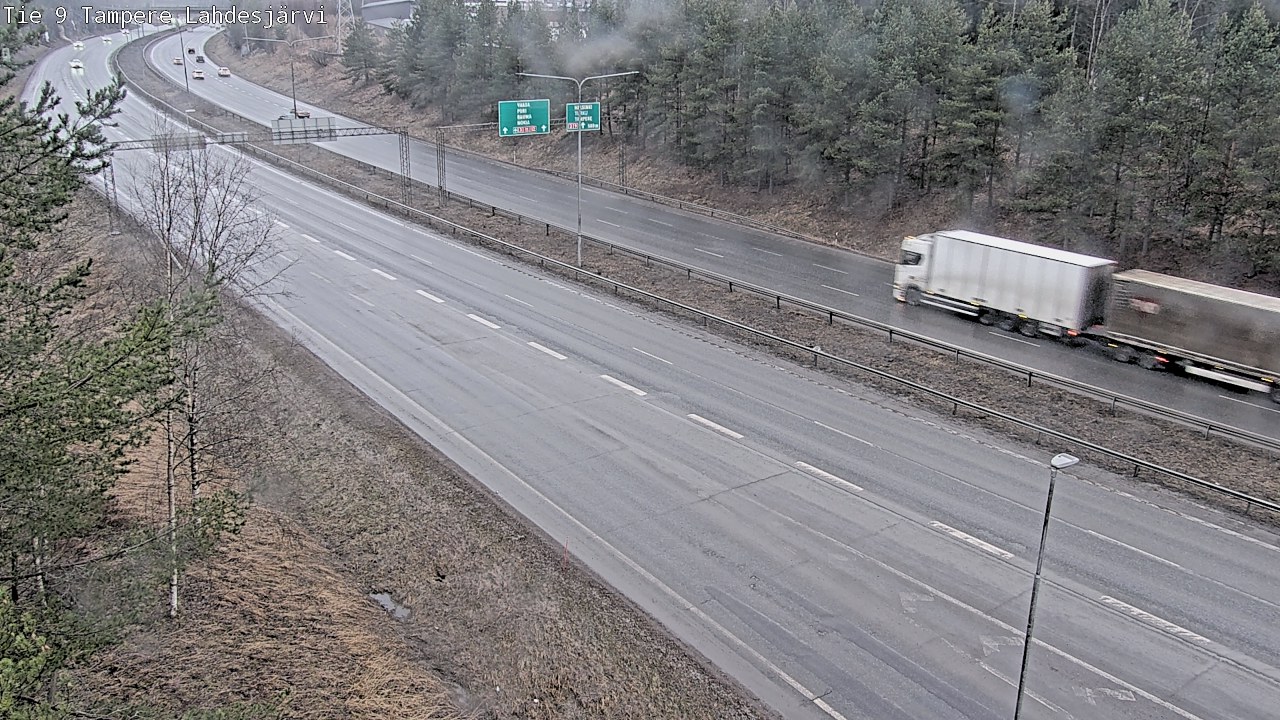 Kelikamerat Kuva Tie 9 Tampere, Lahdesjärvi, Tampere, Pirkanmaa