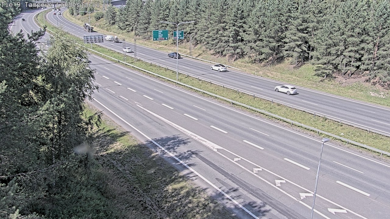 Kelikamerat Kuva Tie 9 Tampere, Lahdesjärvi, Tampere, Pirkanmaa