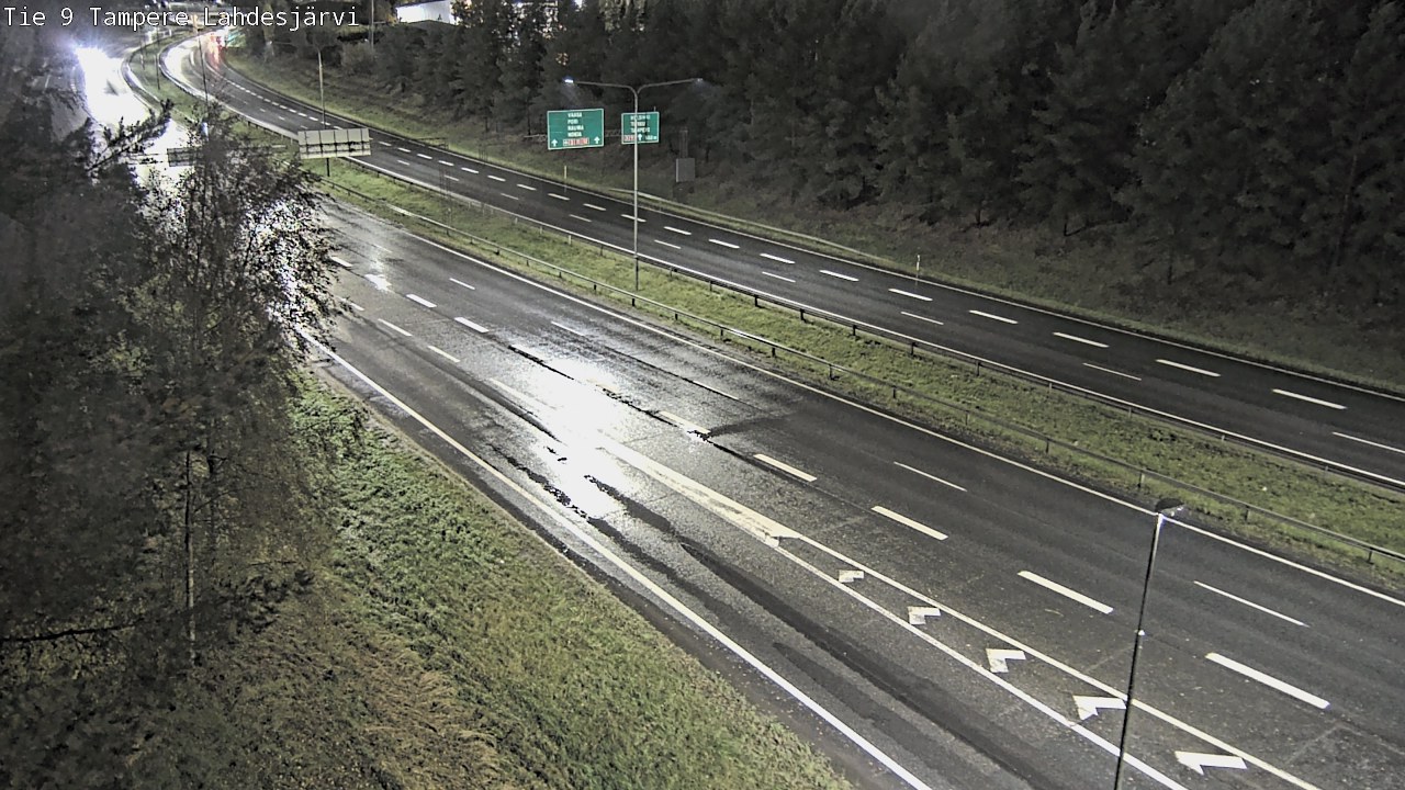 Weather Camera Image Road 9 Tampere, Lahdesjärvi, Tampere, Pirkanmaa
