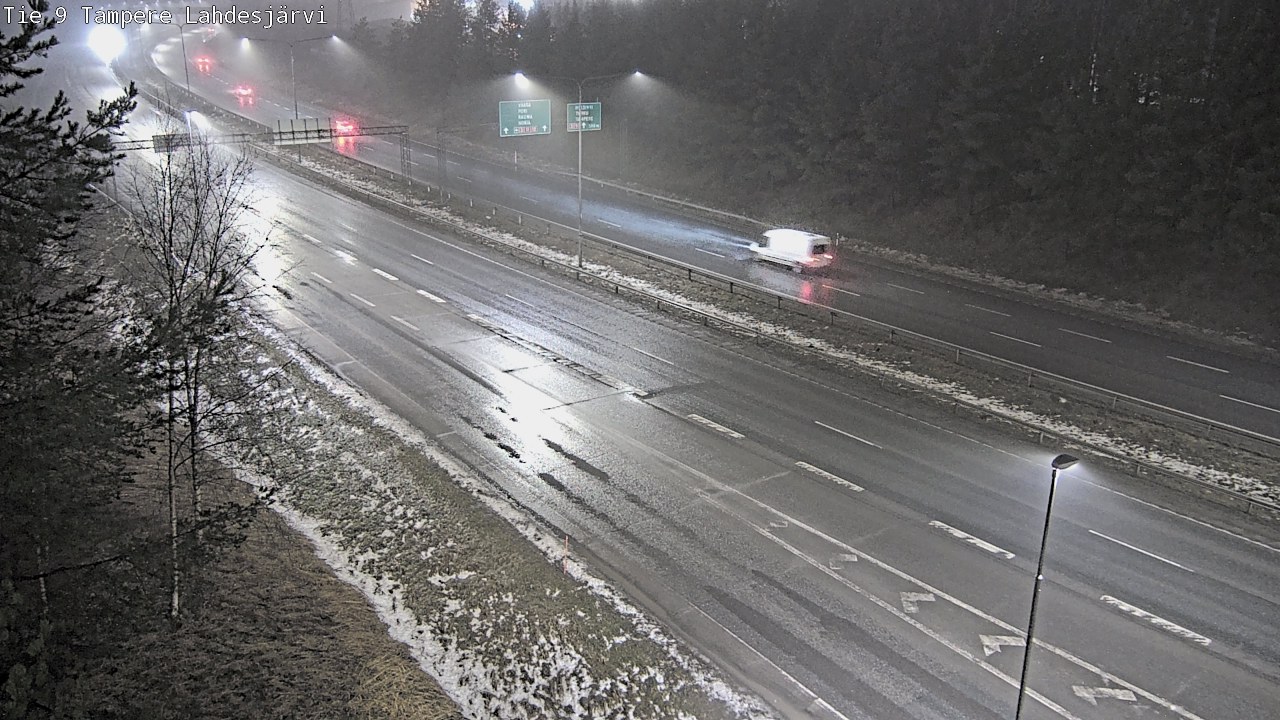 Weather Camera Image Väg 9 Tammerfors, Lahdesjärvi, Tampere, Pirkanmaa