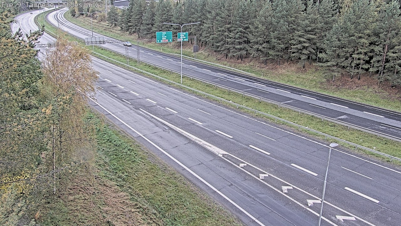 Weather Camera Image Road 9 Tampere, Lahdesjärvi, Tampere, Pirkanmaa