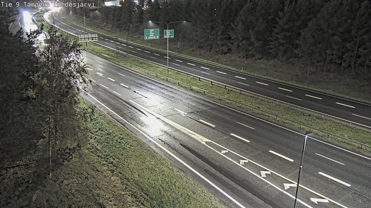 Weather Camera Image Road 9 Tampere, Lahdesjärvi, Tampere, Pirkanmaa
