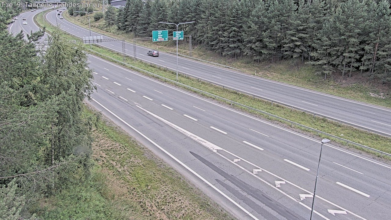 Weather Camera Image Road 9 Tampere, Lahdesjärvi, Tampere, Pirkanmaa