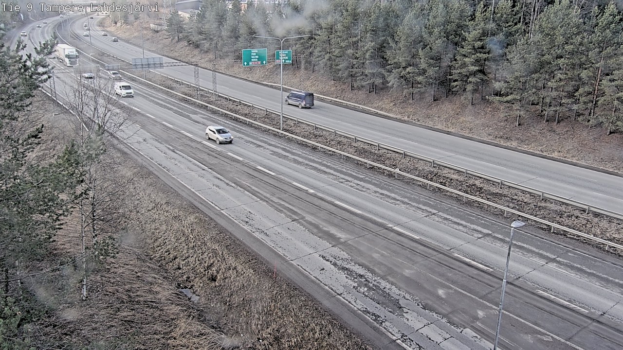 Weather Camera Image Road 9 Tampere, Lahdesjärvi, Tampere, Pirkanmaa