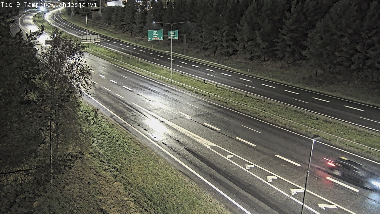 Weather Camera Image Road 9 Tampere, Lahdesjärvi, Tampere, Pirkanmaa