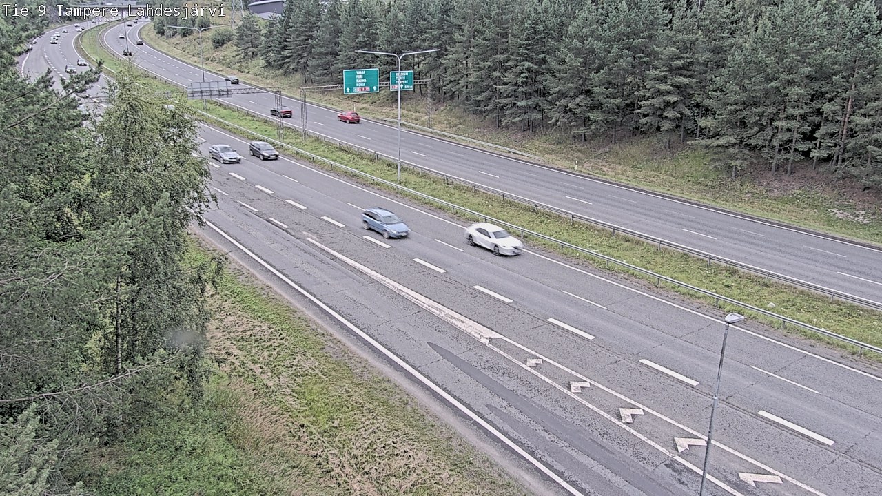 Weather Camera Image Road 9 Tampere, Lahdesjärvi, Tampere, Pirkanmaa