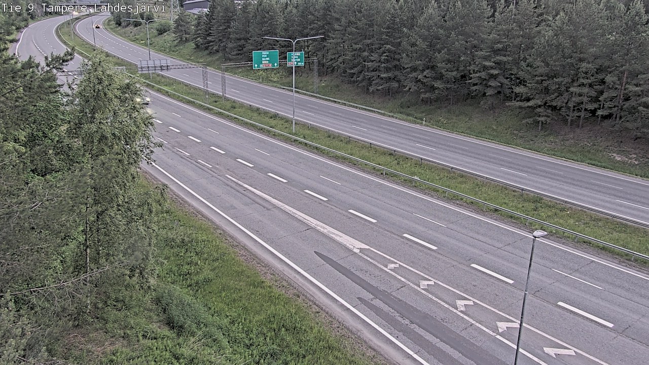 Kelikamerat Kuva Tie 9 Tampere, Lahdesjärvi, Tampere, Pirkanmaa