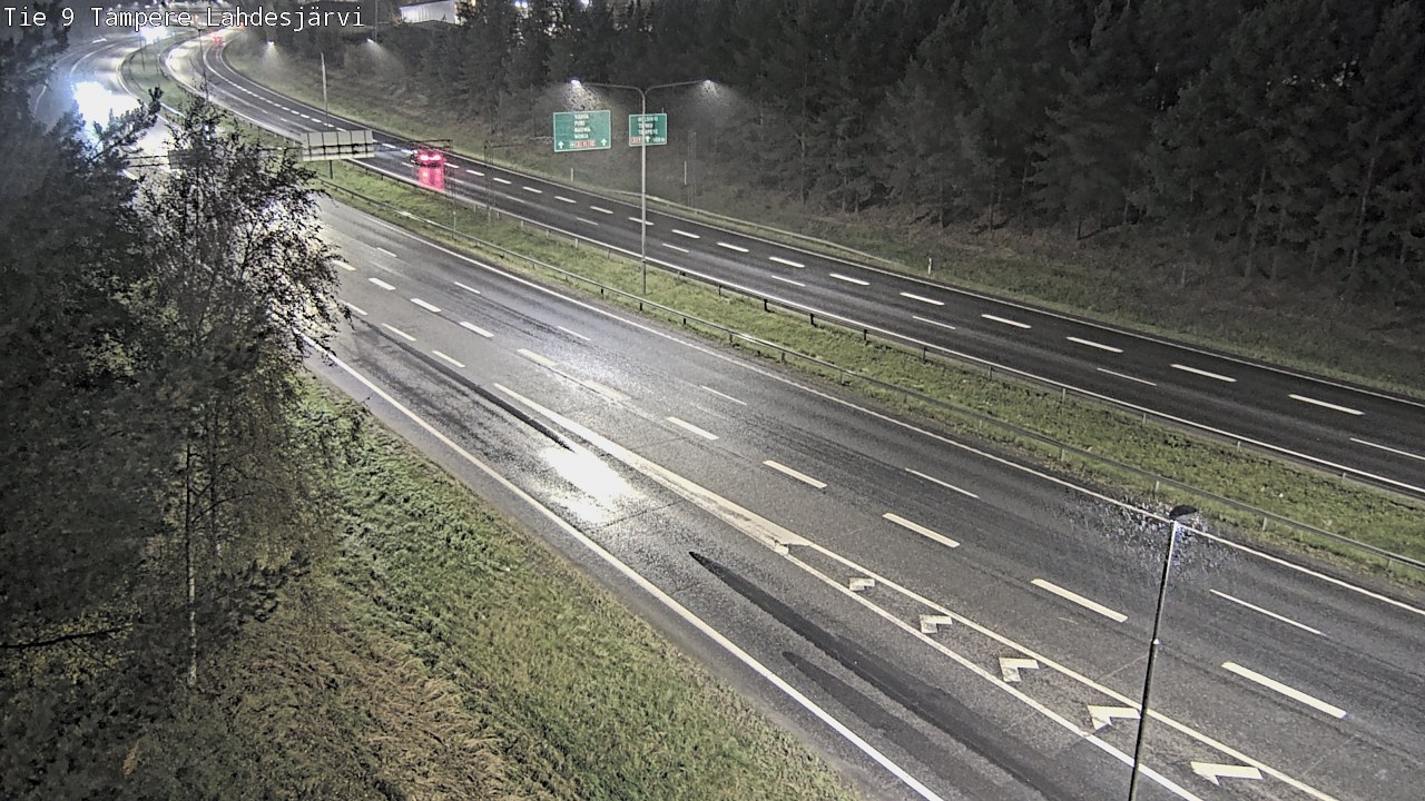 Weather Camera Image Road 9 Tampere, Lahdesjärvi, Tampere, Pirkanmaa
