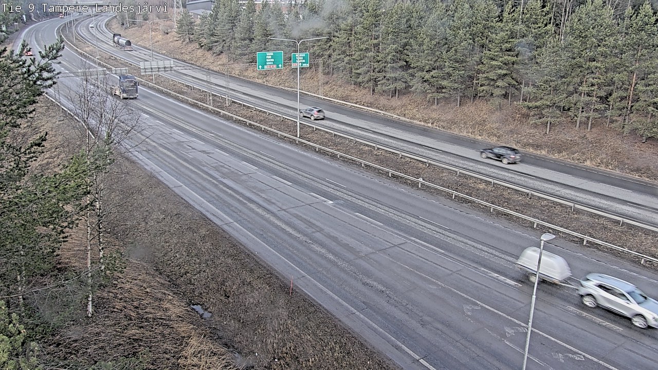 Weather Camera Image Road 9 Tampere, Lahdesjärvi, Tampere, Pirkanmaa