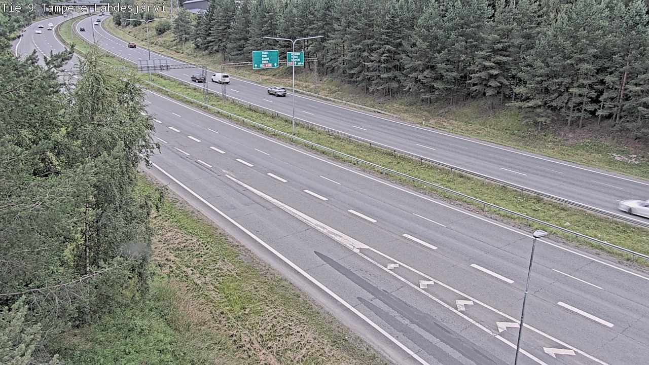 Weather Camera Image Road 9 Tampere, Lahdesjärvi, Tampere, Pirkanmaa