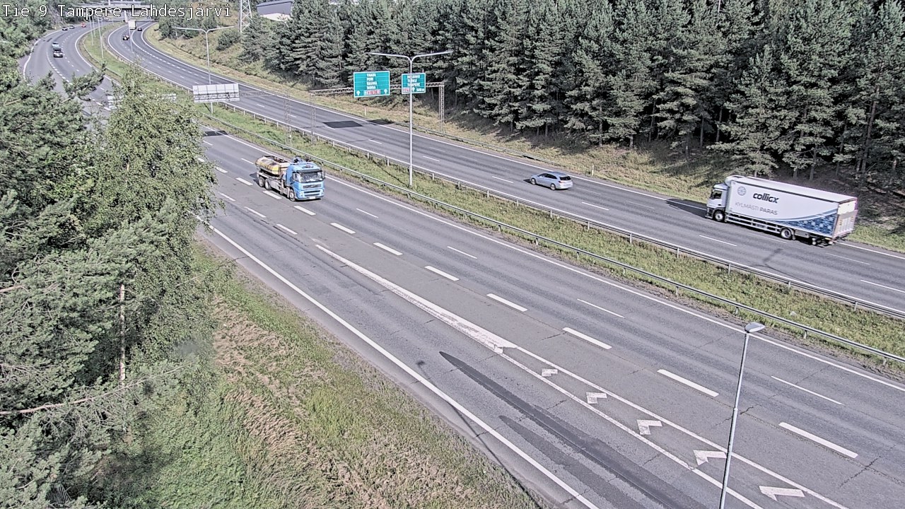Kelikamerat Kuva Tie 9 Tampere, Lahdesjärvi, Tampere, Pirkanmaa