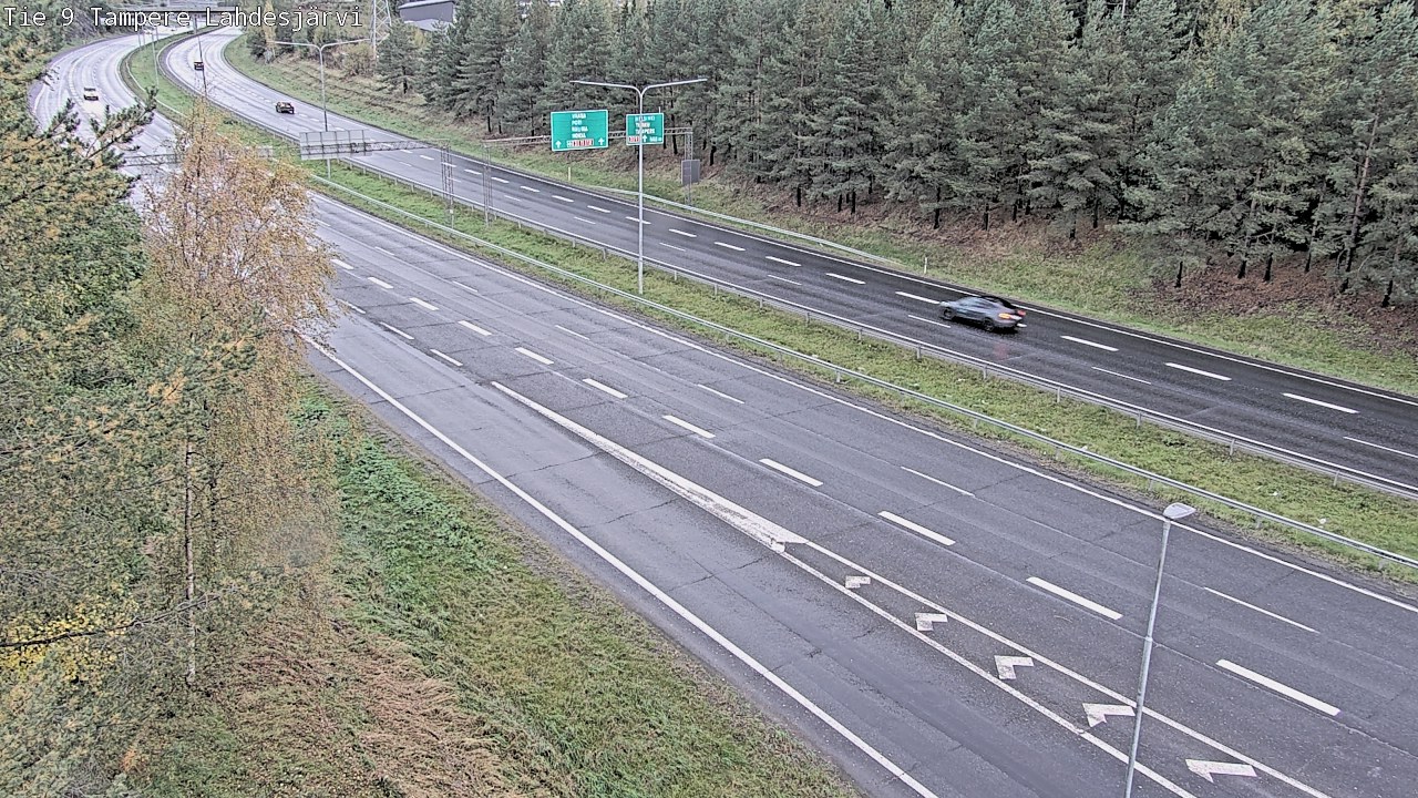 Weather Camera Image Road 9 Tampere, Lahdesjärvi, Tampere, Pirkanmaa