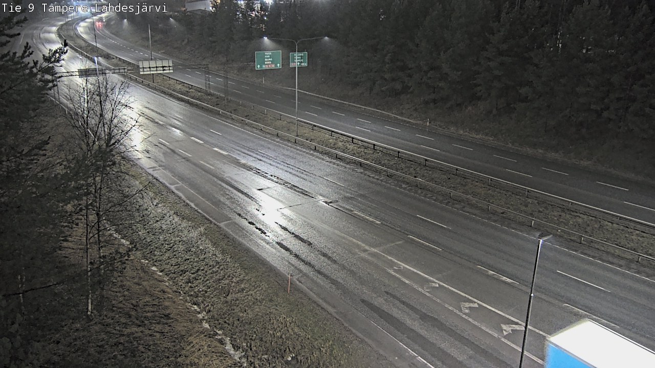 Weather Camera Image Road 9 Tampere, Lahdesjärvi, Tampere, Pirkanmaa