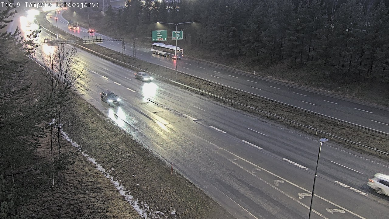 Weather Camera Image Road 9 Tampere, Lahdesjärvi, Tampere, Pirkanmaa