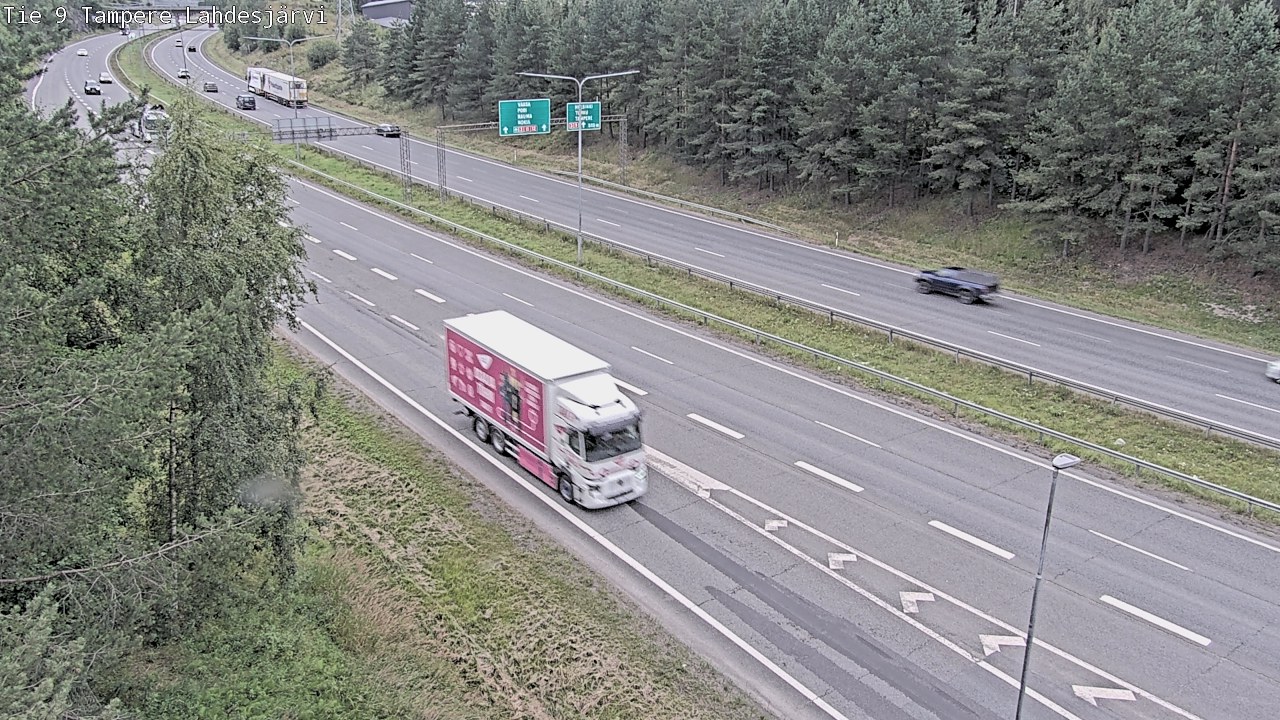 Weather Camera Image Road 9 Tampere, Lahdesjärvi, Tampere, Pirkanmaa