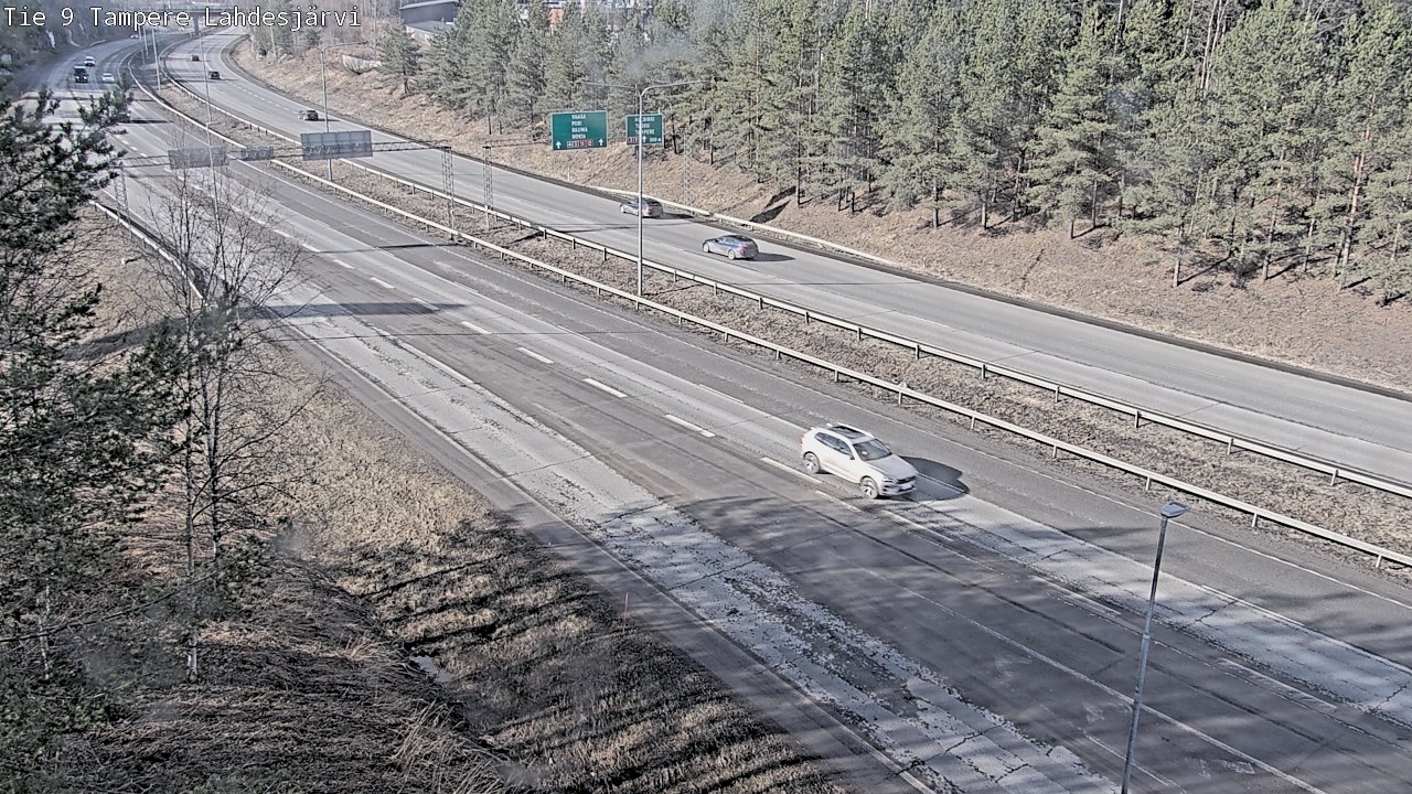 Weather Camera Image Road 9 Tampere, Lahdesjärvi, Tampere, Pirkanmaa