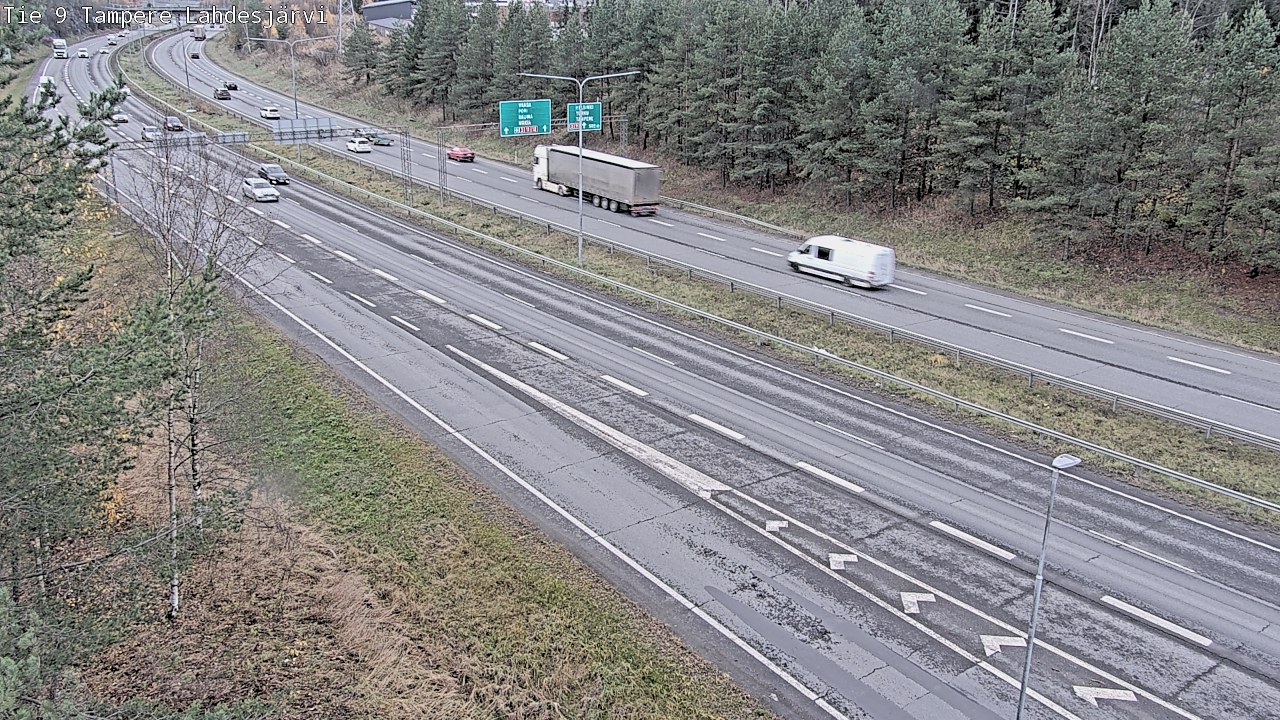 Kelikamerat Kuva Tie 9 Tampere, Lahdesjärvi, Tampere, Pirkanmaa