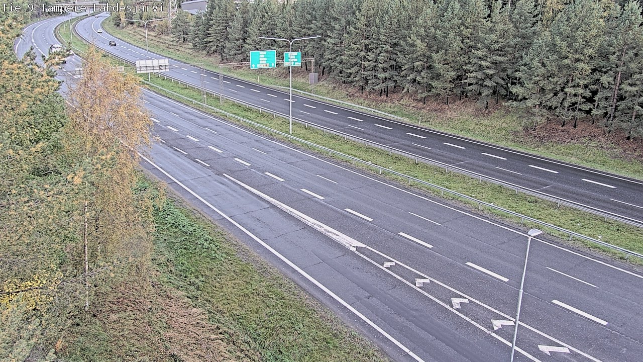 Weather Camera Image Road 9 Tampere, Lahdesjärvi, Tampere, Pirkanmaa