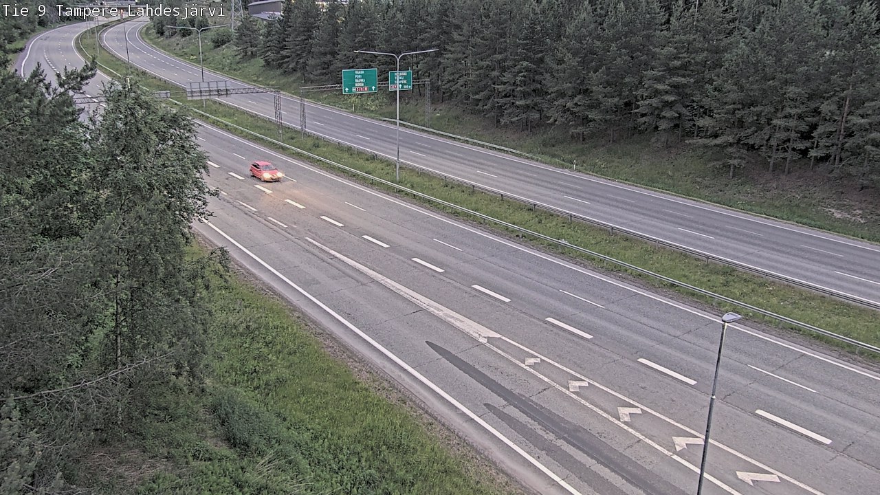 Kelikamerat Kuva Tie 9 Tampere, Lahdesjärvi, Tampere, Pirkanmaa