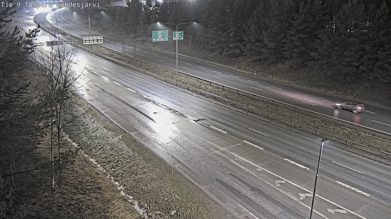 Weather Camera Image Road 9 Tampere, Lahdesjärvi, Tampere, Pirkanmaa