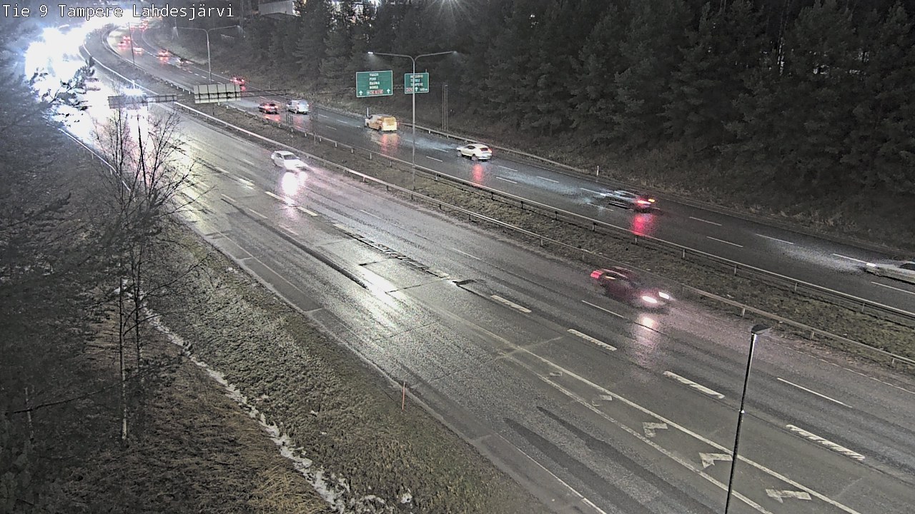 Weather Camera Image Road 9 Tampere, Lahdesjärvi, Tampere, Pirkanmaa