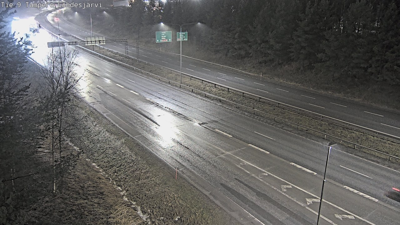 Weather Camera Image Road 9 Tampere, Lahdesjärvi, Tampere, Pirkanmaa