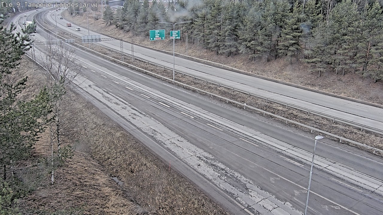 Weather Camera Image Road 9 Tampere, Lahdesjärvi, Tampere, Pirkanmaa