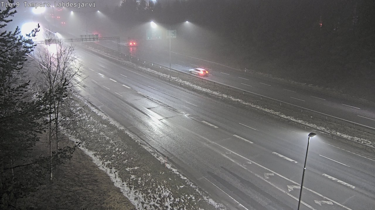 Weather Camera Image Väg 9 Tammerfors, Lahdesjärvi, Tampere, Pirkanmaa