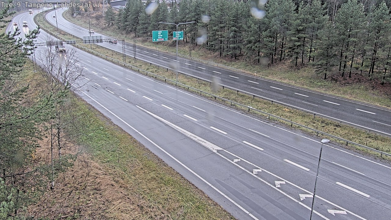 Weather Camera Image Road 9 Tampere, Lahdesjärvi, Tampere, Pirkanmaa