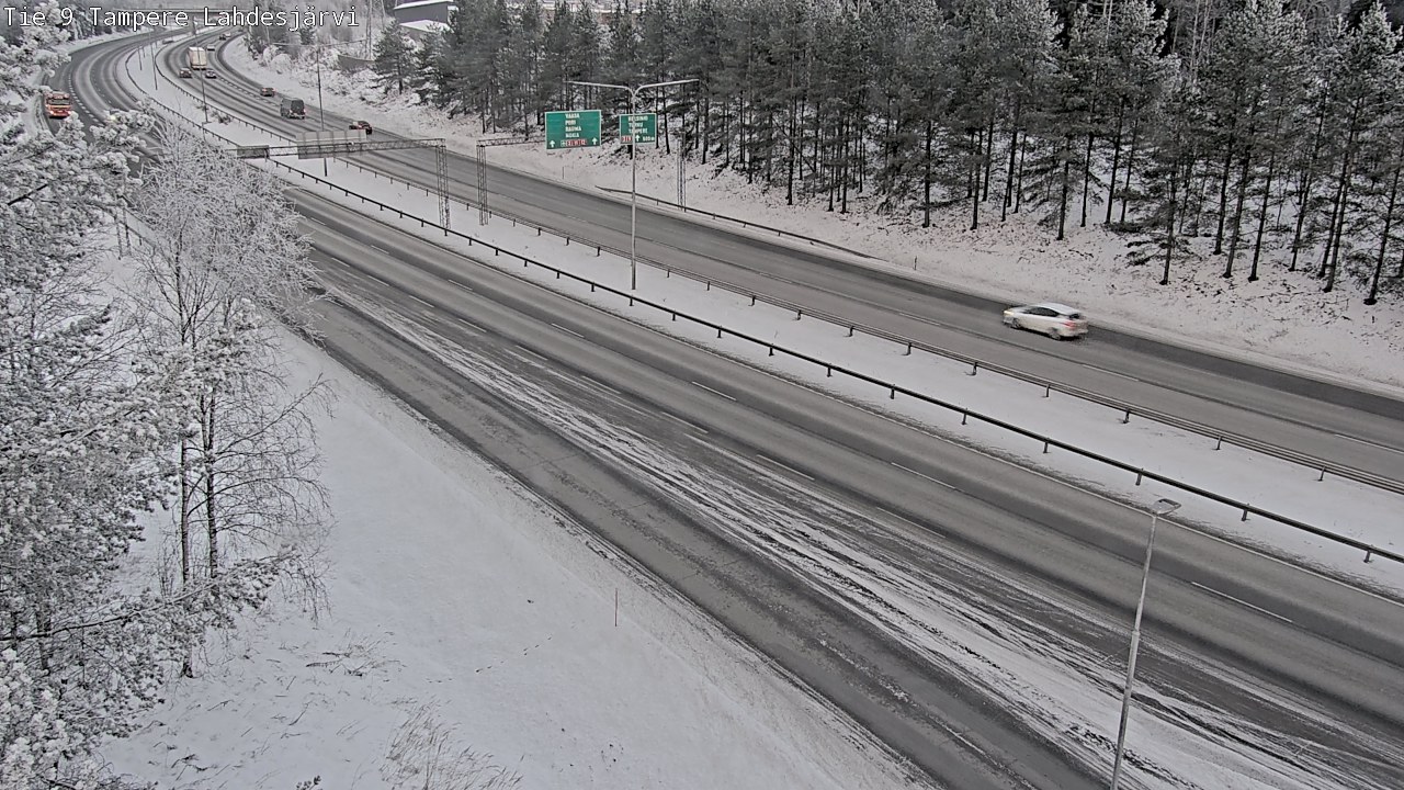 Weather Camera Image Road 9 Tampere, Lahdesjärvi, Tampere, Pirkanmaa