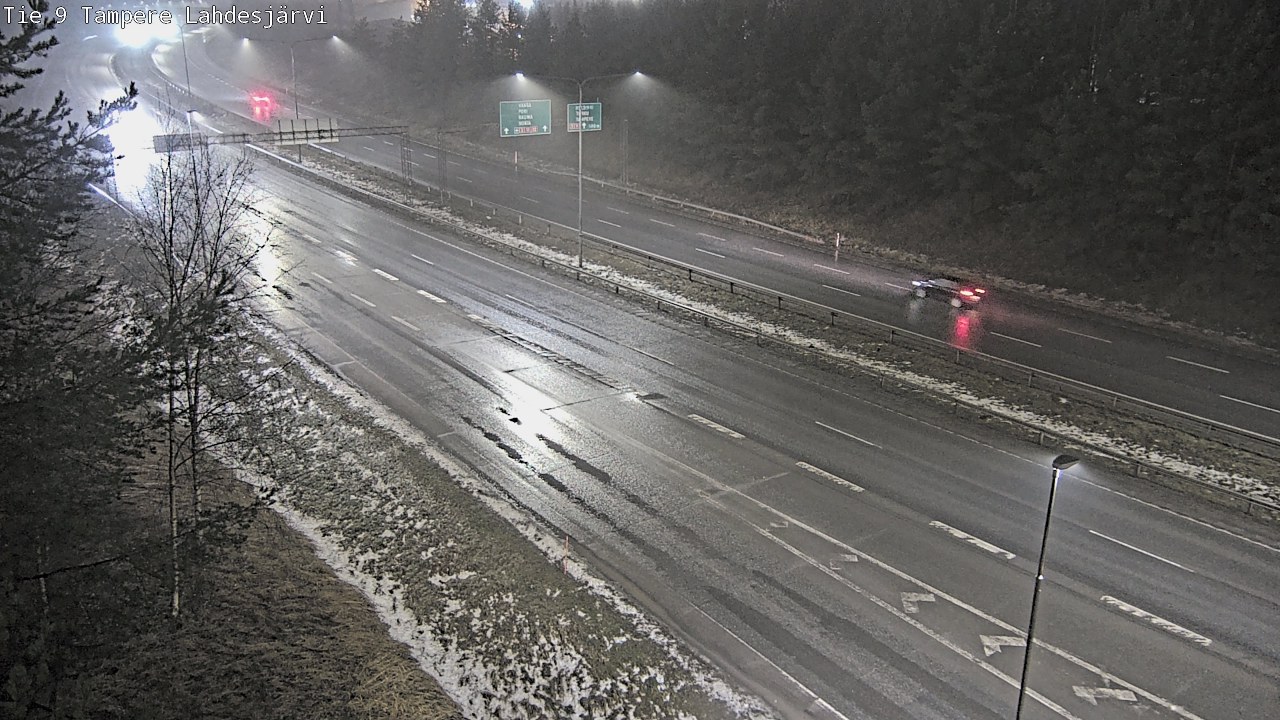 Weather Camera Image Väg 9 Tammerfors, Lahdesjärvi, Tampere, Pirkanmaa