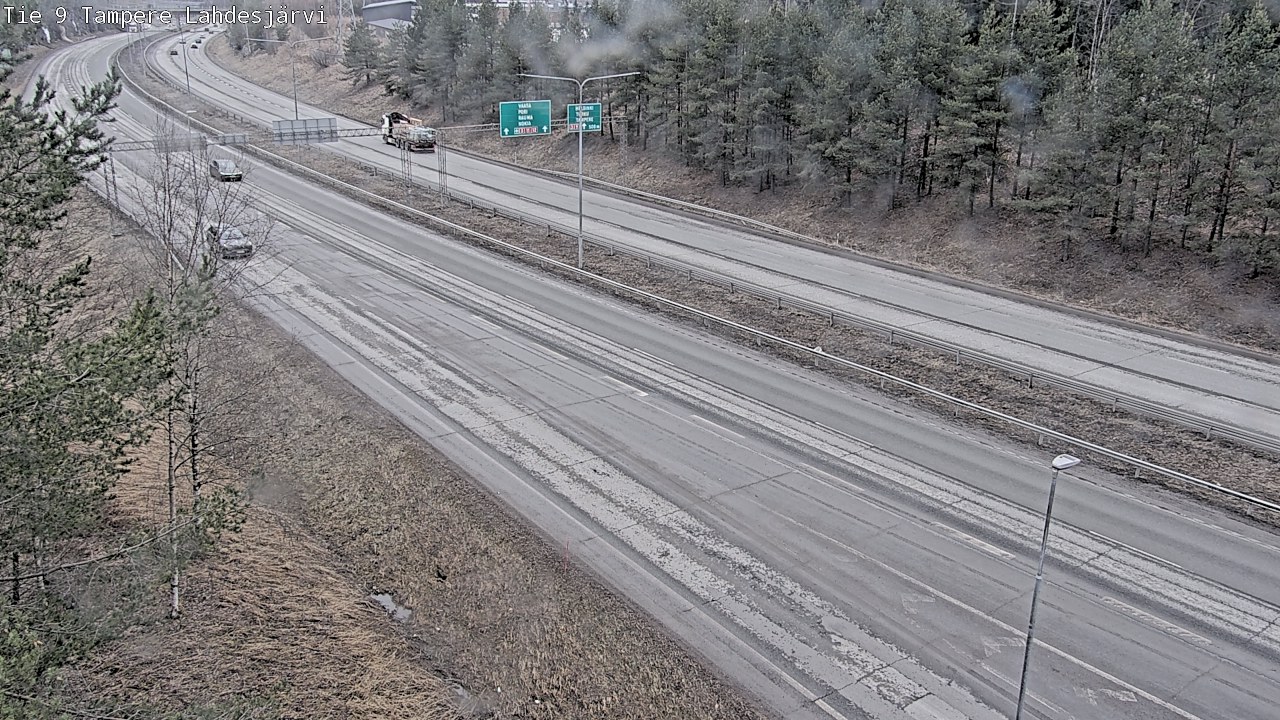 Weather Camera Image Road 9 Tampere, Lahdesjärvi, Tampere, Pirkanmaa