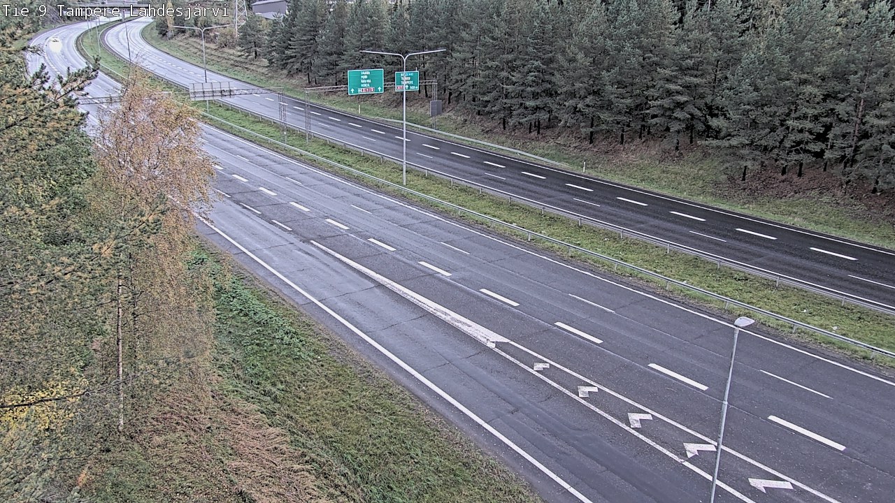 Weather Camera Image Road 9 Tampere, Lahdesjärvi, Tampere, Pirkanmaa