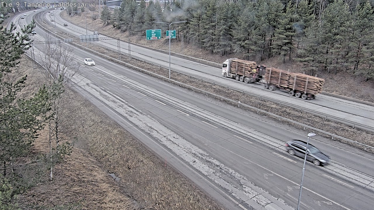 Weather Camera Image Road 9 Tampere, Lahdesjärvi, Tampere, Pirkanmaa