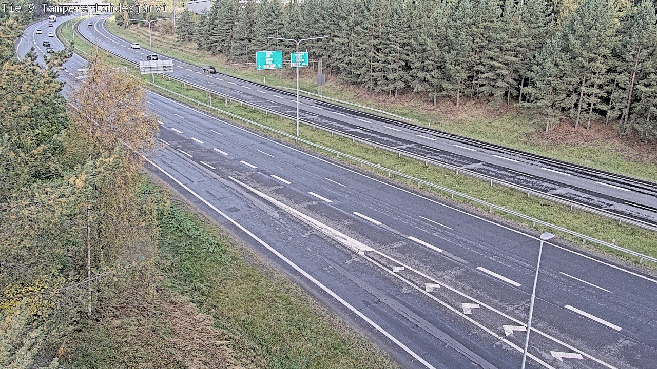 Weather Camera Image Road 9 Tampere, Lahdesjärvi, Tampere, Pirkanmaa