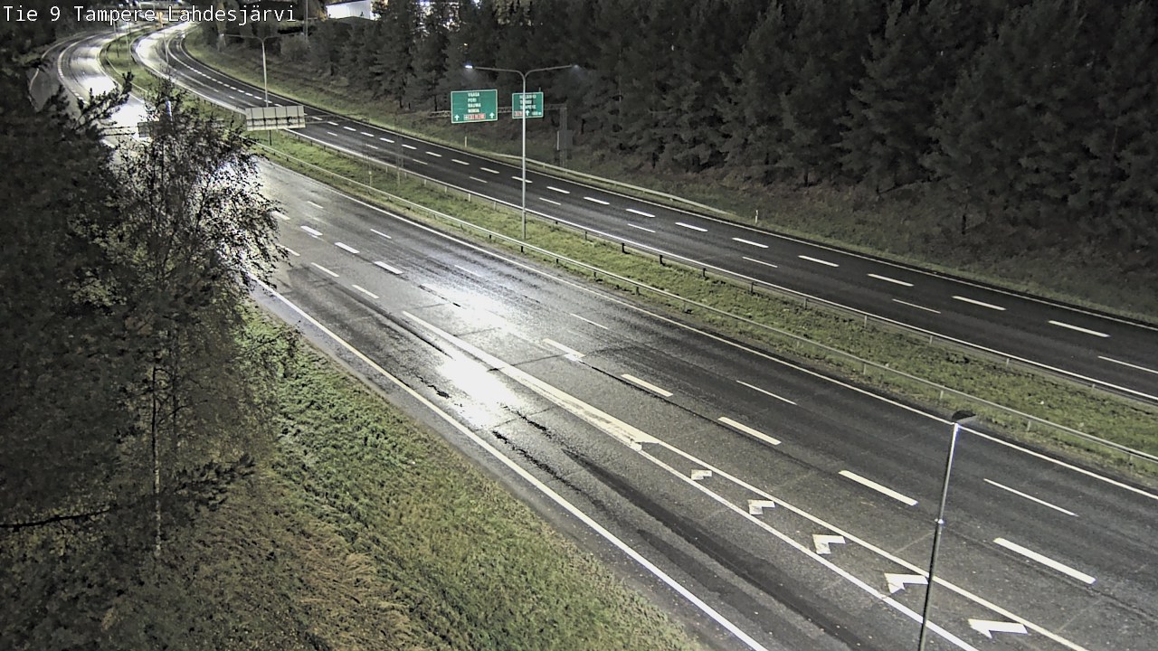 Weather Camera Image Road 9 Tampere, Lahdesjärvi, Tampere, Pirkanmaa