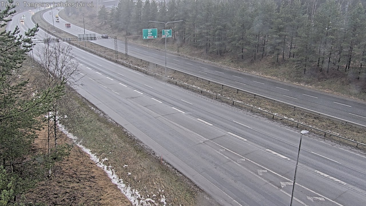 Weather Camera Image Road 9 Tampere, Lahdesjärvi, Tampere, Pirkanmaa