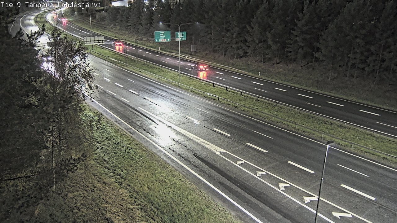 Weather Camera Image Road 9 Tampere, Lahdesjärvi, Tampere, Pirkanmaa