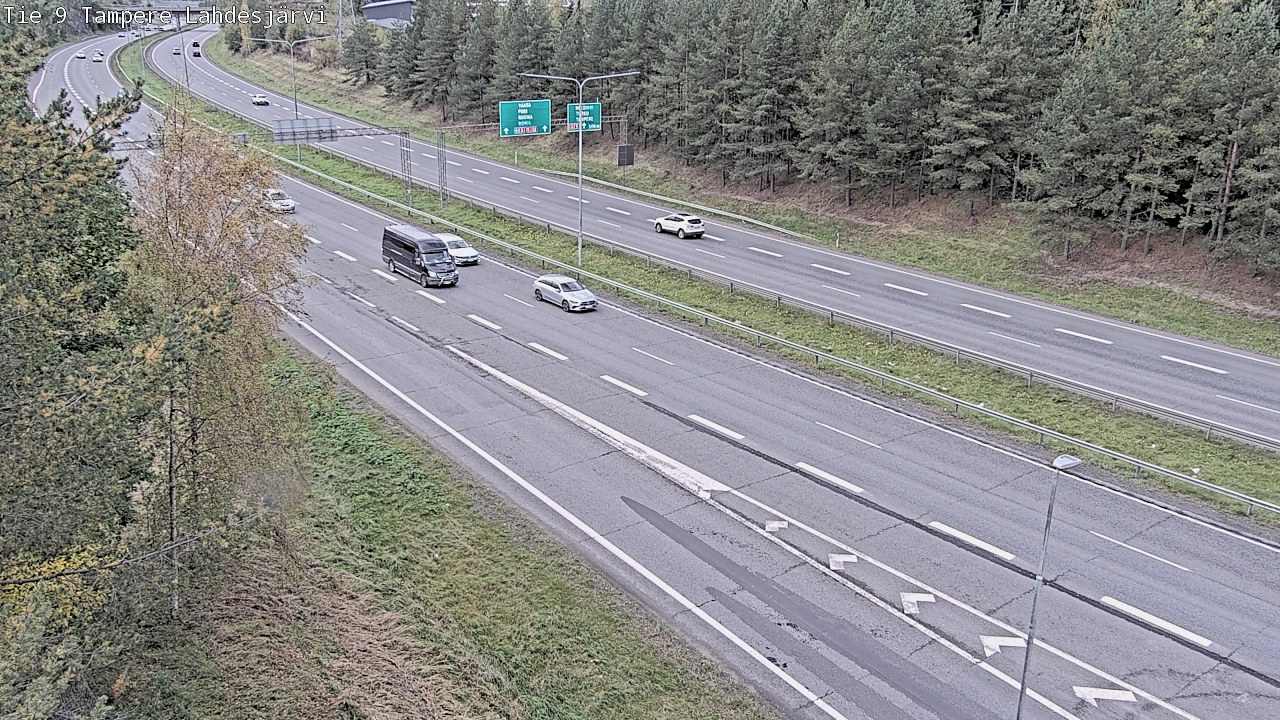Weather Camera Image Road 9 Tampere, Lahdesjärvi, Tampere, Pirkanmaa