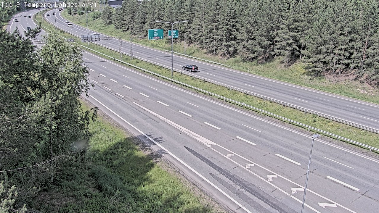 Kelikamerat Kuva Tie 9 Tampere, Lahdesjärvi, Tampere, Pirkanmaa