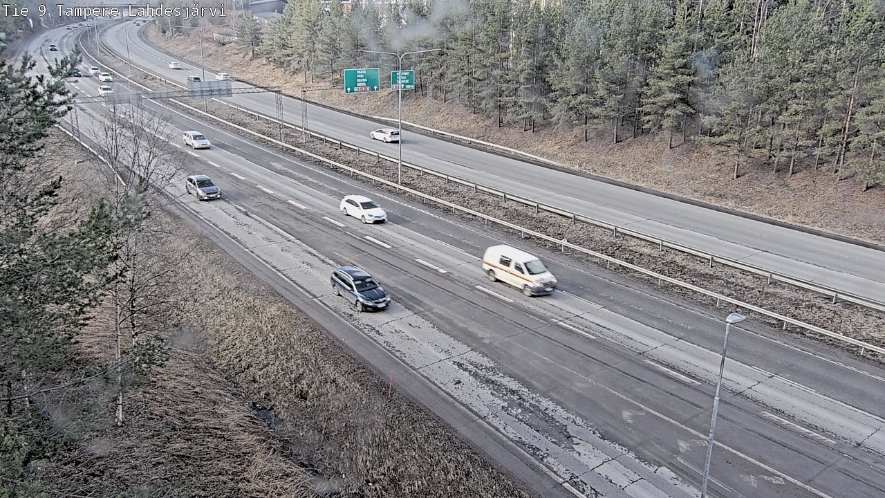 Weather Camera Image Road 9 Tampere, Lahdesjärvi, Tampere, Pirkanmaa