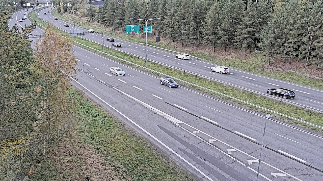 Weather Camera Image Road 9 Tampere, Lahdesjärvi, Tampere, Pirkanmaa