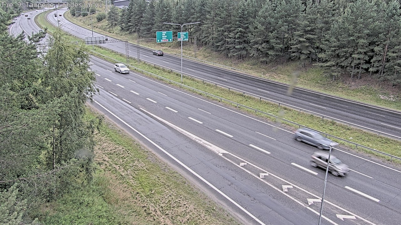 Weather Camera Image Road 9 Tampere, Lahdesjärvi, Tampere, Pirkanmaa